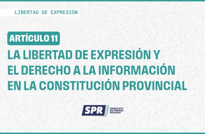 La libertad de expresión y el derecho a la información en la Constitución provincial
