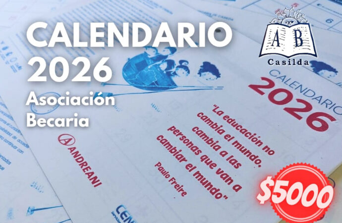 Sigue la venta del calendario de la Asociación Becaria