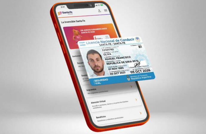 Las licencias de conducir digitales ya tienen validez en la provincia