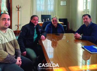 El intendente se reunió con la comisión directiva de Aprendices