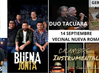 Peña Folklórica en la Vecinal Nueva Roma