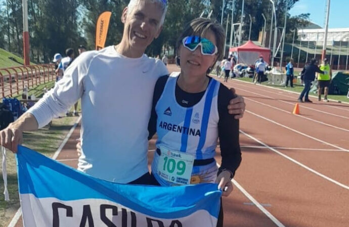 Celina Beltrán representó al país en Mar del Plata