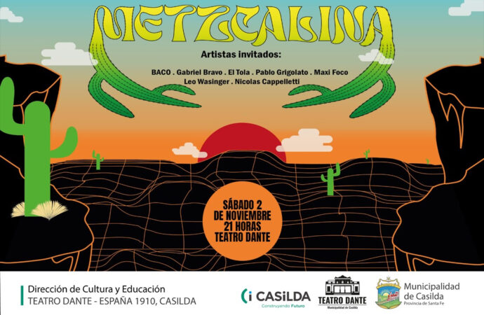 Metzcalina se presenta en el Teatro Dante