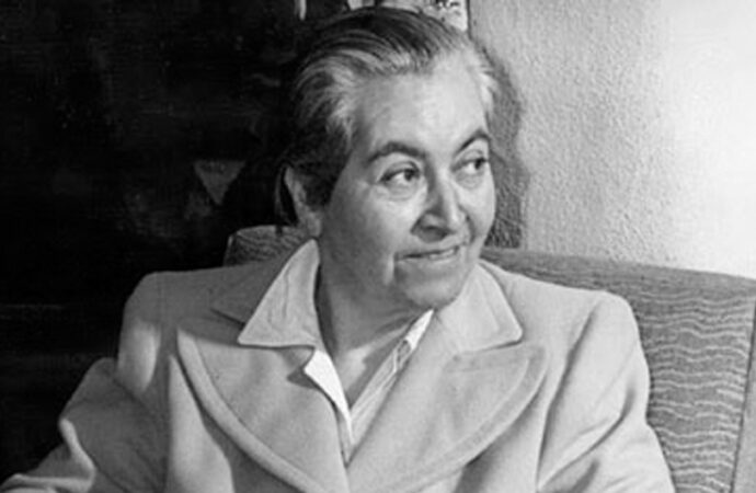 10/01/1957 – Muere Gabriela Mistral