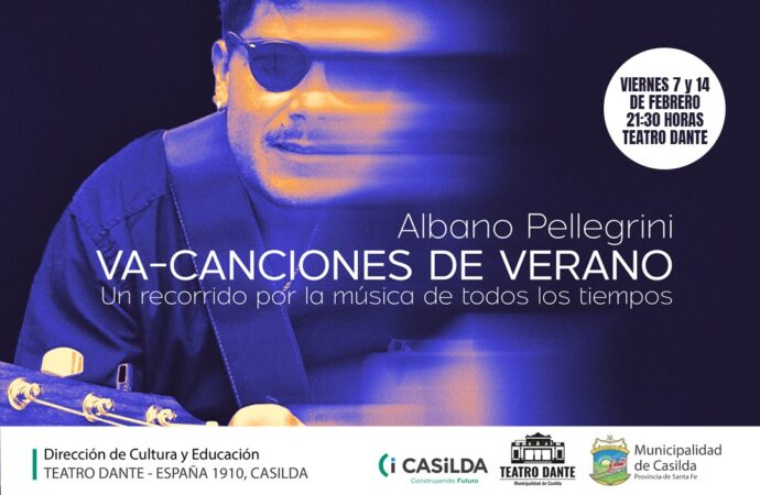Albano Pellegrini presenta “Va-canciones de verano”