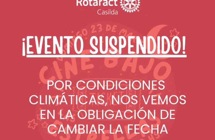 Se reprogramó la jornada de cine bajo las estrellas