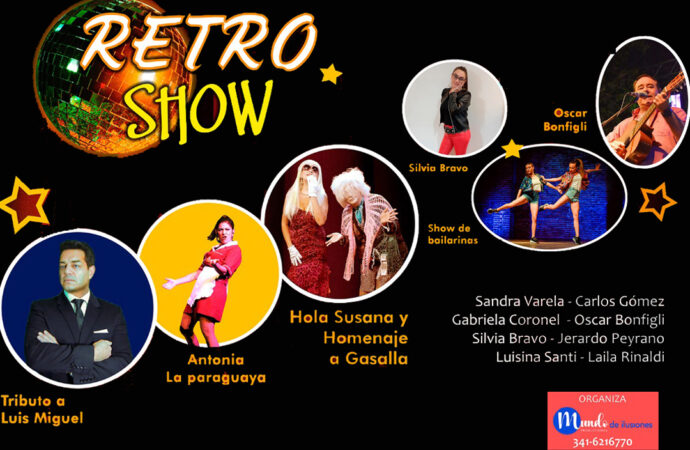 Retro Show en el Dante, con un homenaje espectacular