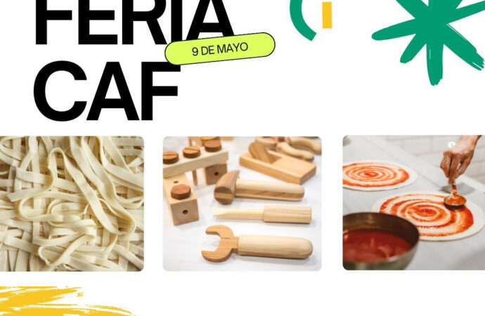 Primera Feria del CAF en la Plaza de los Mástiles
