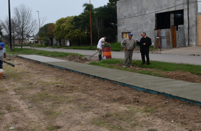 Plaza Pescio: Un nuevo espacio público que comienza a tomar forma