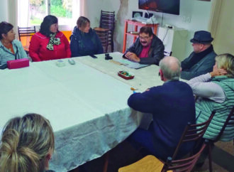 Rosconi, compromiso y trabajo conjunto en Chañar Ladeado