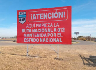 Rutas sin mantenimiento: señalizan con carteles “por el estado catastrófico” en que se encuentran