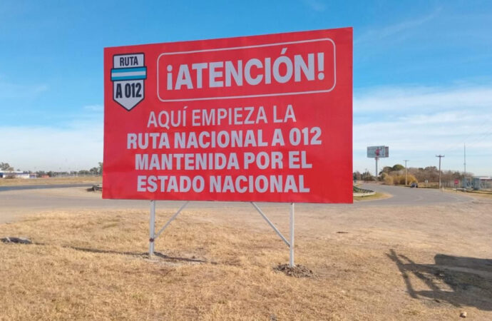 Rutas sin mantenimiento: señalizan con carteles “por el estado catastrófico” en que se encuentran