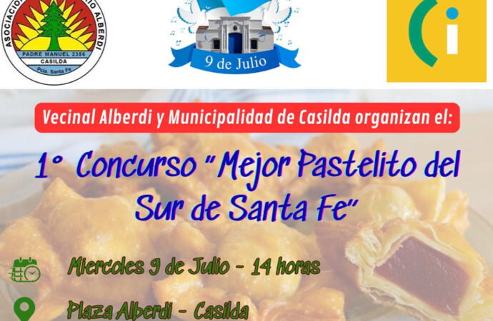 Primer concurso «Mejor pastelito del sur de Santa Fe»