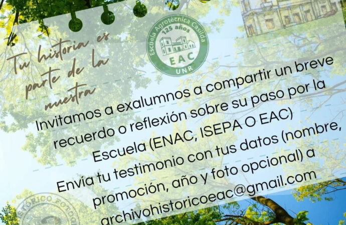 La Agrotécnica recopila testimonios de gente que pasó por sus aulas