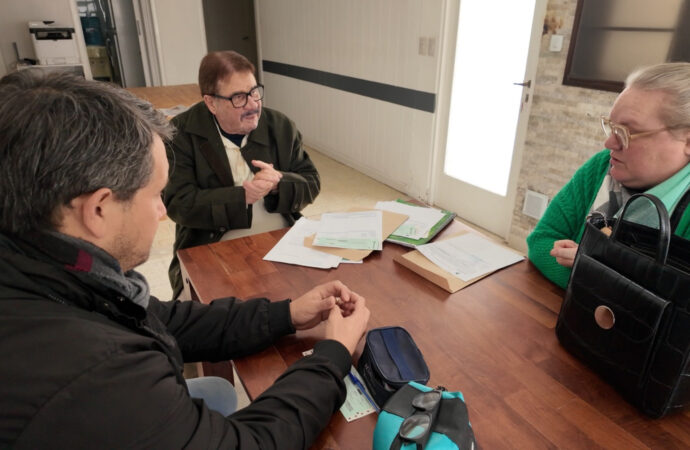 Rosconi promueve el diálogo e impulsa el trabajo conjunto con las instituciones