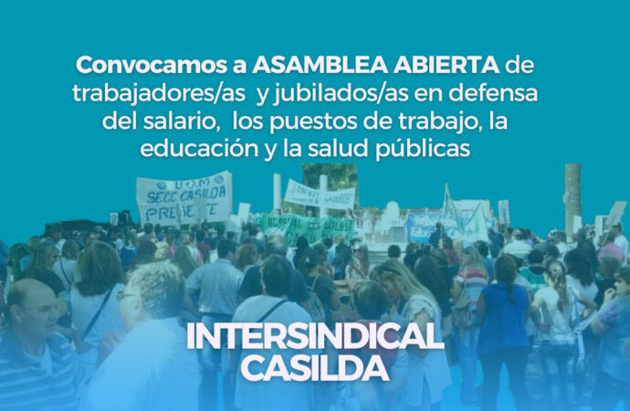 Este martes Casilda dice «Basta de ajuste»