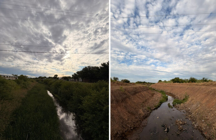 Avanza la limpieza del Canal Candelaria
