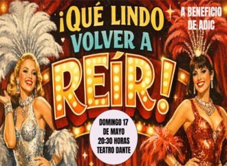 “¡Qué lindo volver a reír!”, a beneficio de Adic