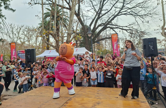 El Tour Interactivo de los Juegos Suramericanos pasó por Casilda