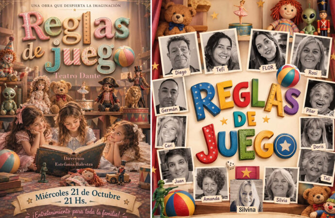 «Reglas de juego»: Una comedia musical en el Dante